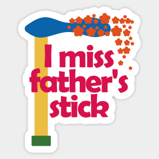 Dad Heaven Sticker